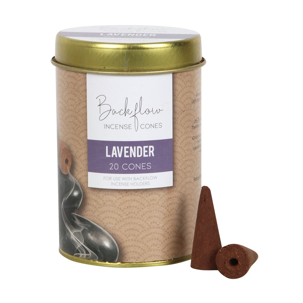 Lavender Backflow Incense Cones main image 0